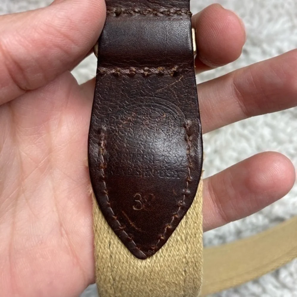 YRI Myles‎ Standish golf belt sz 38